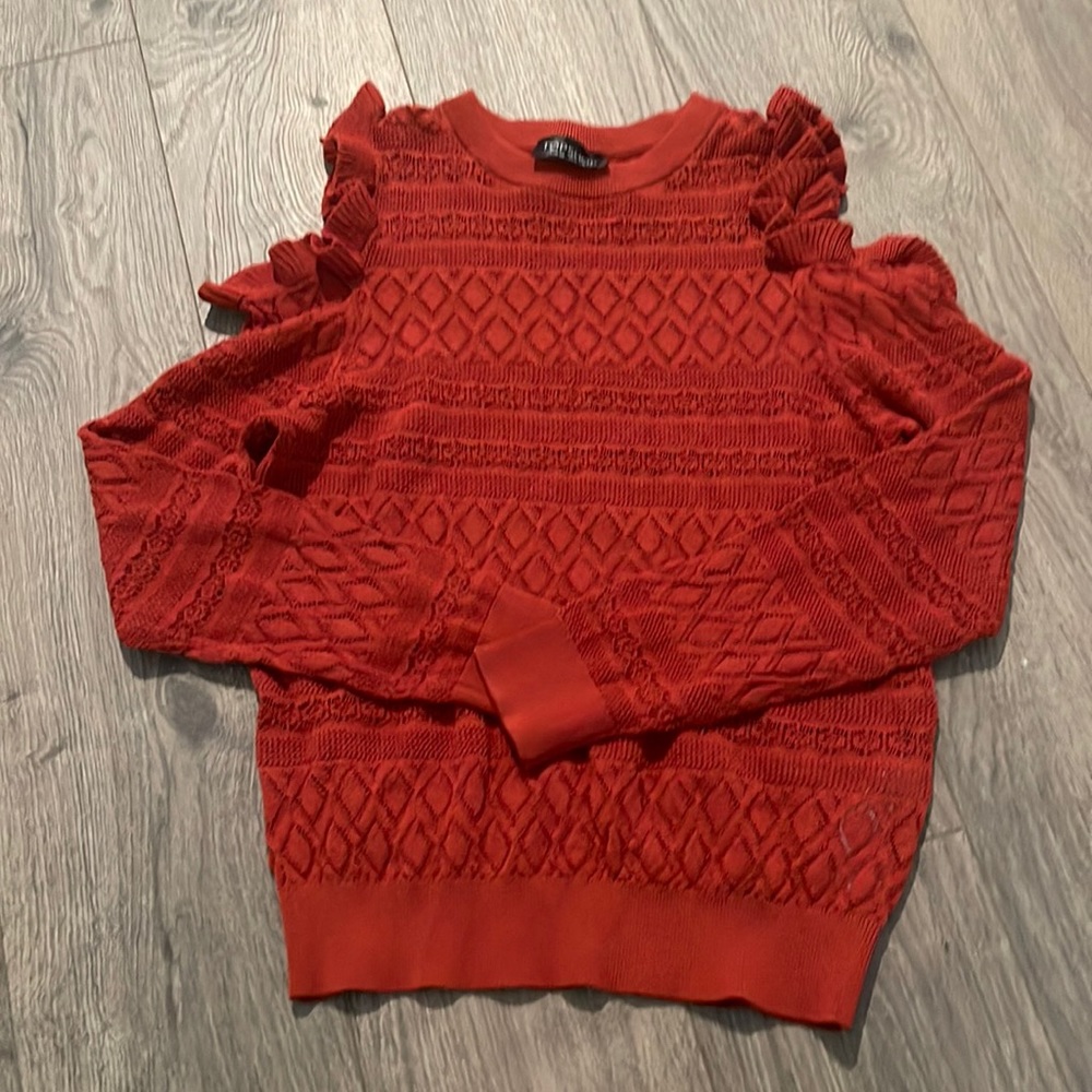 Top shop cold shoulder top